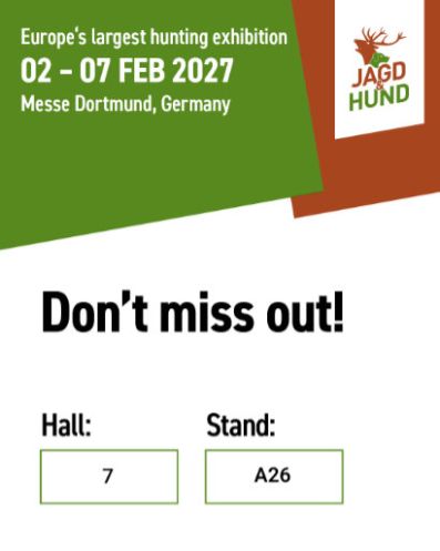 Plakat der Messe Jagd & Hund 2027