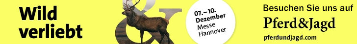 Banner der Messe "Pferd & Jagd" 2023